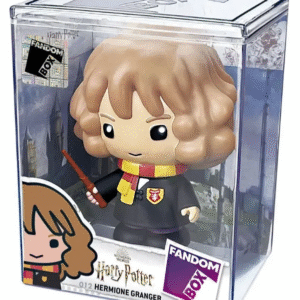 BONECO HERMIONE GRANGER COLEÇÃO FANDOM BOX ACRÍLICO EXPOSITOR