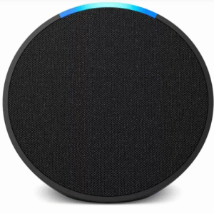 ECHO POP AMAZON, COM ALEXA, SMART SPEAKER, SOM ENVOLVENTE, PRETO - B09WXVH7WK