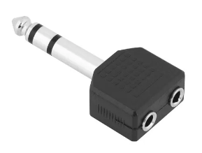 ADAPTADOR P10 MACHO PARA 2 P2 FEMEA KP-HM013