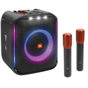 CAIXA DE SOM PARTYBOX ENCORE COM MICROFONE JBL PRETA JBLPBENCORE2MICAM