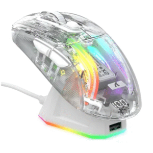MOUSE GAMER SEM FIO ATTACK SHARK X2 PRO WHITE