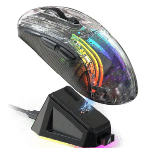 MOUSE GAMER SEM FIO ATTACK SHARK X2 PRO BLACK