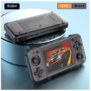 R36H RETRO CONSOLE DE VÍDEO GAME PORTÁTIL DE 3,5 POLEGADAS SISTEMA LINUX TELA IPS