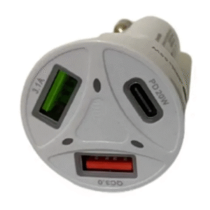 CARREGADOR DE CELULAR PARA CARRO DUAL USB 55W