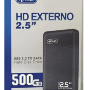 HD KP-HD810 EXTERNO CAPACIDADE 500GB SLIM TRANSMISSÃO 5 GB COR PRETO