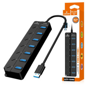 HUB USB EXTENSOR 7 PORTAS 3.0 HB-016