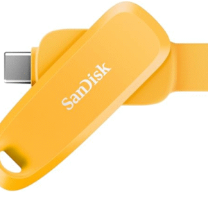 PENDRIVE SANDISK 2 EN 1 128GB USB / USB C AMARELO G46YD