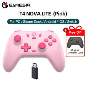 CONTROLE GAMESIR T4N NOVA LITE WIRELESS - ROSA