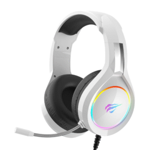 FONE DE OUVIDO OVER-EAR GAMER HAVIT HVGMH-H2232d-WB , RGB - BRANCO