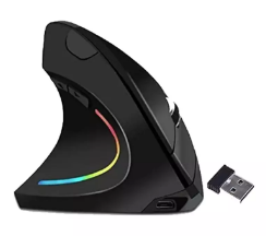 MOUSE ERGONOMICO SEM FIO ALTOMEX AL-853 WIRELESS + BLUETOOTH