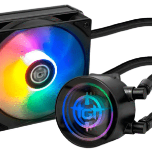 WATER COOLER TGT SPARTEL V3, RAINBOW, 120MM, PRETO