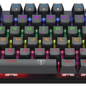 TECLADO MECÂNICO GAMER T-DAGGER BORA RAINBOW T-TGK313-BL