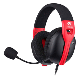 HEADSET GAMER HAVIT FUXI H5D, RGB, DRIVERS DE 50MM, P3, MULTIPLATAFORMA, VERMELHO