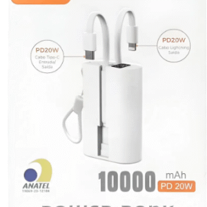 CARREGADOR PORTATIL POWERBANK KAIDI KD-01P