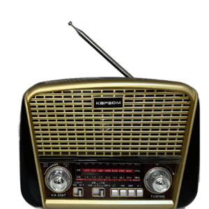 RADIO RETRÔ BLUETOOH AM/FM RECARREGÁVEL KAPBOM KA-8807 127/220V