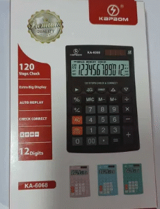 CALCULADORA DE MESA KAPBOM 12 DIGITOS KA-6068