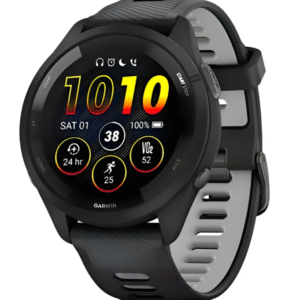 RELÓGIO GARMIN FORERUNNER 265 AMOLED 010-02810-00 PRETO / CINZA