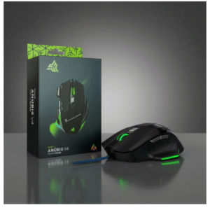 MOUSE GAMER KNUP ANUBIS V4 2400DPI 7 BOTÕES COM FIO