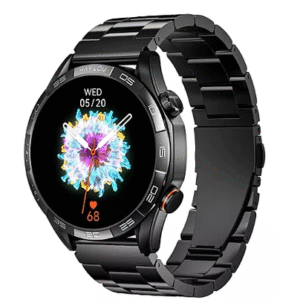 SMARTWATCH HAYLOU SOLAR 5, AMOLED 1,58, IP68 À PROVA D'ÁGUA CAIXA PRATEADO PULSEIRA PRETO