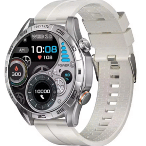 SMARTWATCH HAYLOU SOLAR 5, AMOLED 1,58, IP68 À PROVA D'ÁGUA CAIXA PRATEADO PULSEIRA PRATEADO