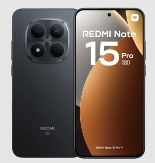 CELULAR XIAOMI REDMI NOTE 15 PRO 5G 8GB RAM 256GB ROM  BLACK