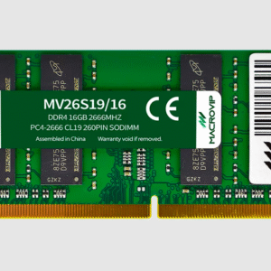 MEMÓRIA RAM PARA NOTEBOOK MACROVIP DDR4 16GB 2666MHZ – MV26S19/16
