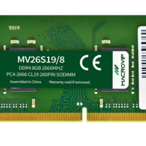 MEMÓRIA RAM PARA NOTEBOOK MACROVIP DDR4 8GB 2666MHZ MV26S19/8