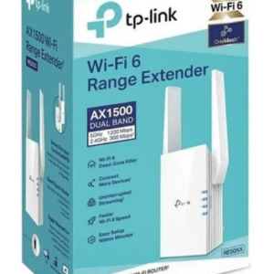 ROTEADOR  REPETIDOR TP LINK WIFI 6 RANGE EXTENDER AX1500 DUAL BAND