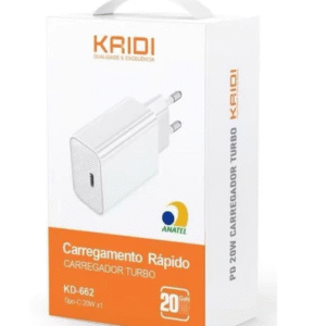FONTE TURBO TIPO-C 20W - KAIDI KD662