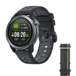 SMARTWATCH MIBRO GS ACTIVE 2 PRETO COM TELA HD DE 1.32" E GPS