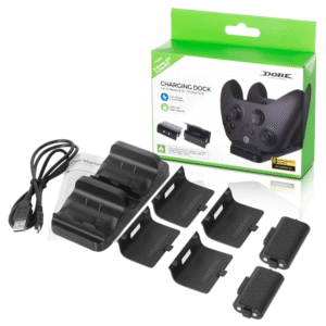 BASE DE CARREGAMENTO CONTROLE XBOX SEREIS + 2 BATERIAS 800MAH TYX-532X