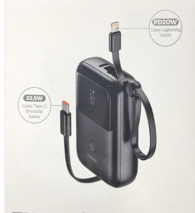 CARREGADOR PORTATIL POWERBANK KAIDI KNC-01P