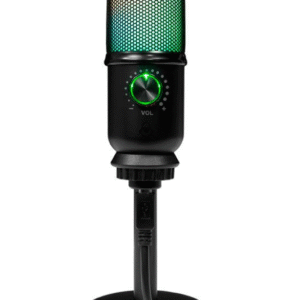 MICROFONE MANCER HORCRUX V2, RGB, USB, PRETO, MCR-HCRX-BL02