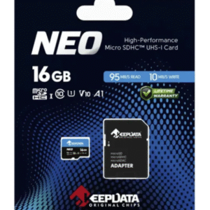 CARTAO DE MEMORIA MICRO SD 16GB 95MB/S KEEPDATA