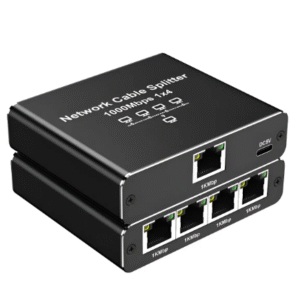 SPLITTER RJ45 100/1000MBPS 4 PORTAS